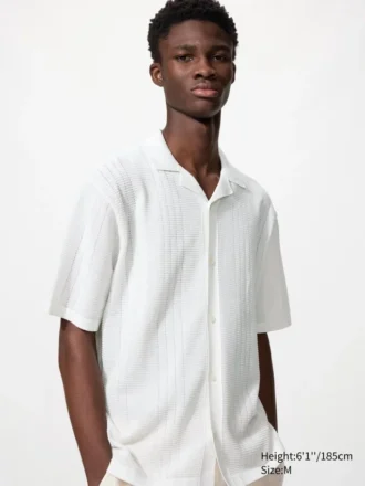 Unisex Washable Knitted Shirt | Short Sleeve