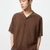 Unisex Washable Knitted Shirt | Short Sleeve