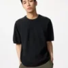 Unisex Washable Milano Ribbed Knitted T-Shirt