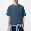 Unisex Washable Milano Ribbed Knitted T-Shirt