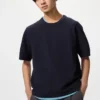 Unisex Washable Milano Ribbed Knitted T-Shirt