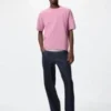 Unisex Washable Milano Ribbed Knitted T-Shirt