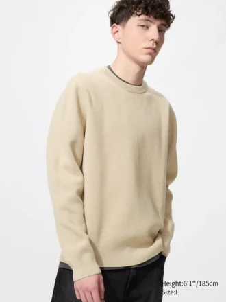Unisex Washable Milano Ribbed Sweater