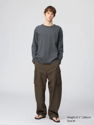 Unisex Washed Cotton T-Shirt | Long Sleeve