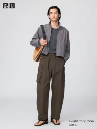 Unisex Wide Cargo Pants