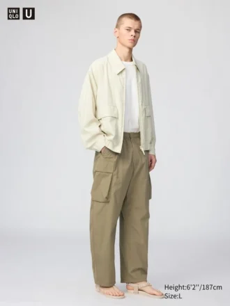 Unisex Wide Cargo Pants