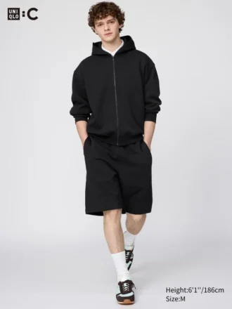 Unisex Wide Sweat Shorts