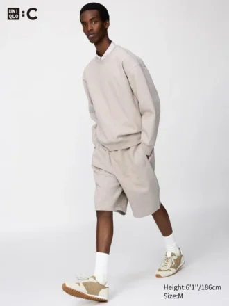 Unisex Wide Sweat Shorts
