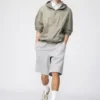 Unisex Wide Sweat Shorts