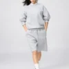 Unisex Wide Sweat Shorts