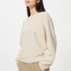 Women’s 3D Knit Cotton Volume Sleeve Sweater