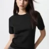 Women’s 3D Knit Merino Sweater | Half Sleeve