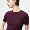 Women’s 3D Knit Merino Sweater | Half Sleeve