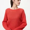 Women’s 3D Knit Mesh Sweater