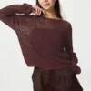Women’s 3D Knit Mesh Sweater