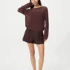 Women’s 3D Knit Mesh Sweater