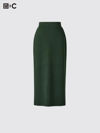 Women’s 3D Knit Ribbed Skirt