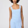 Women’s 3D Knit Ribbed Sleeveless Sweater