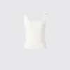 Women’s 3D Knit Ribbed Sleeveless Sweater