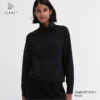 Women’s 3D Knit Souffle Yarn Long-Sleeve Sweater
