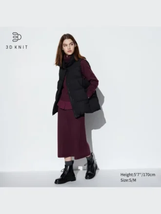 Women’s 3D Knit Souffle Yarn Skirt