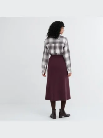 Women’s 3D Knit Souffle Yarn Skirt