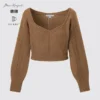 Women’s 3D Knit Volume Long Sleeve Sweater