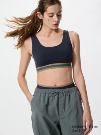 Women’s Active Wireless Bra | Striped