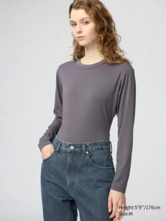 Women’s Airism Bodysuit | Long Sleeve