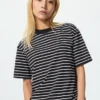 Women’s Airism Cotton T-Shirt | Striped