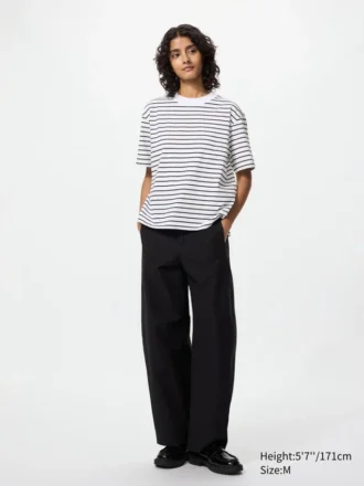 Women’s Airism Cotton T-Shirt | Striped