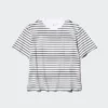 Women’s Airism Cotton T-Shirt | Striped