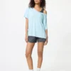 Women’s Airism Relaxed V-Neck T-Shirt | 2 Way