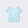 Women’s Airism Relaxed V-Neck T-Shirt | 2 Way