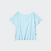 Women’s Airism Relaxed V-Neck T-Shirt | 2 Way