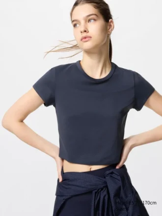 Women’s Airism Soft Cropped T-Shirt
