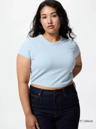 Women’s Airism Soft Cropped T-Shirt