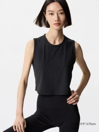 Women’s Airism Soft Ribbed T-Shirt | Sleeveless