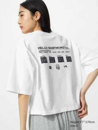 Women’s Babymonster Ut Cropped Graphic T-Shirt