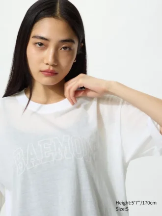 Women’s Babymonster Ut Cropped Graphic T-Shirt | Sheer
