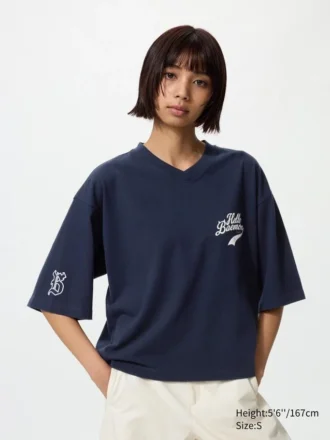 Women’s Babymonster Ut Cropped Graphic T-Shirt | V-Neck