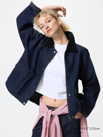 Women’s Barn Short Jacket | Denim