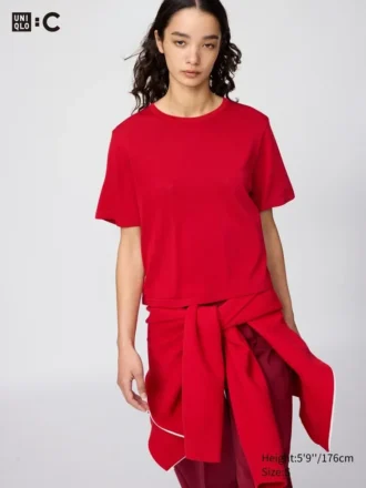 Women’s Boxy Knitted T-Shirt