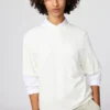 Women’s Boxy Knitted T-Shirt