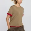 Women’s Boxy Knitted T-Shirt