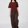 Women’s Boxy Knitted T-Shirt