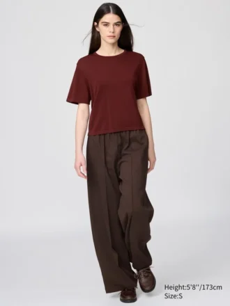 Women’s Boxy Knitted T-Shirt