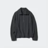 Women’s Brushed Jersey Half-Zip Pullover Shirt