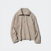 Women’s Brushed Jersey Half-Zip Pullover Shirt