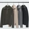 Women’s Brushed Jersey Half-Zip Pullover Shirt